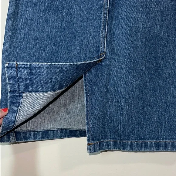 Vintage 90’s GAP Classic Blue Denim Pencil Skirt - Picture 7 of 7